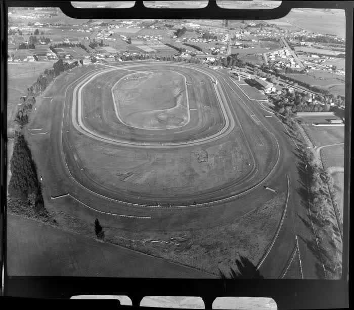 Riccarton Racecourse, Christchurch, 1950