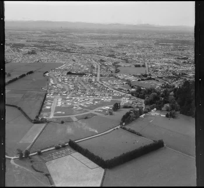 Hoon Hay, Christchurch, 1963