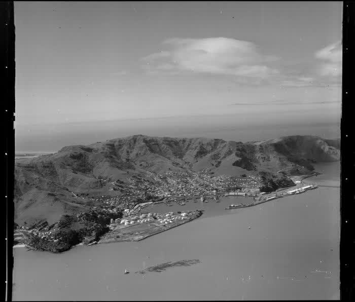 Lyttelton, Christchurch, 1972