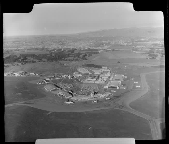 Christchurch Airport, 1962