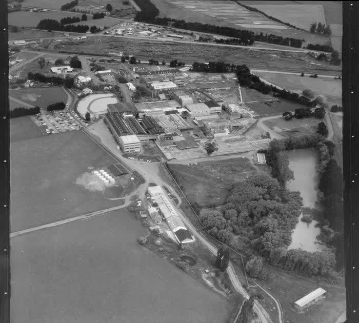 Islington Freezing Works, near Christchurch, 1963