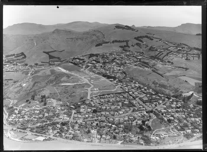 St Andrews Hill, Christchurch City, 1962