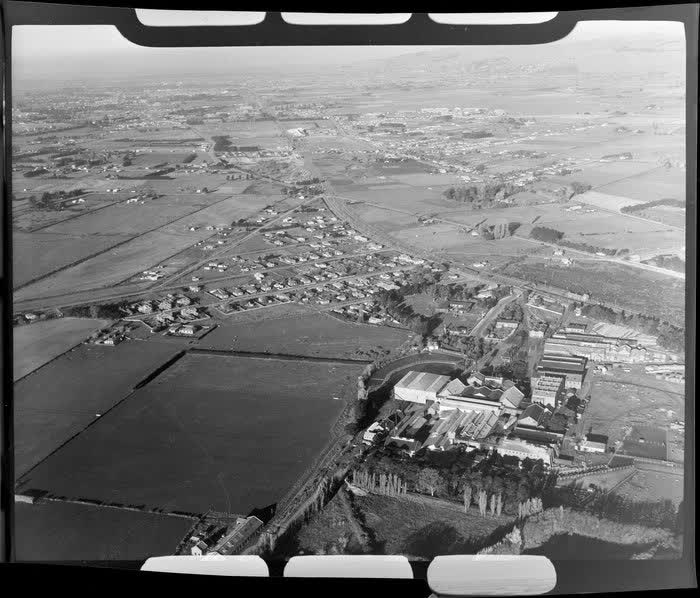Freezing works, [Islington?], Christchurch, 1950