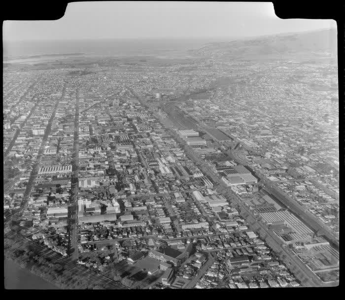 Moorhouse Avenue, Christchurch City, 1962