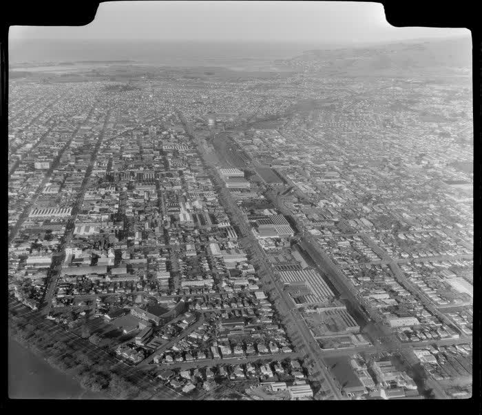 Moorhouse Avenue, Christchurch City, 1962