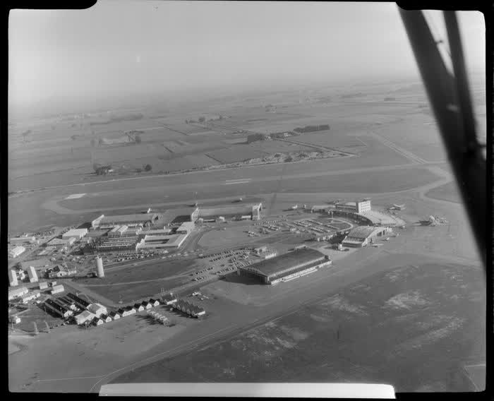 Christchurch Airport, 1962