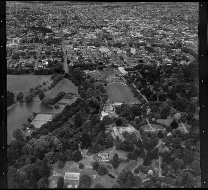 Hagley Park, Christchurch, 1963