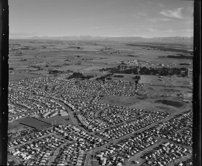 Fendalton, Christchurch, 1974