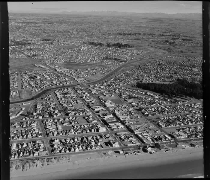 New Brighton, Christchurch, 1974