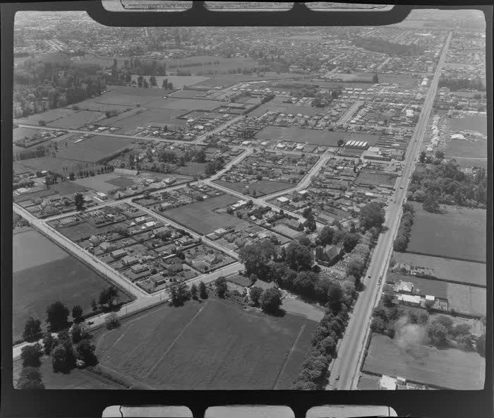Race course, Riccarton, Christchurch, 1947