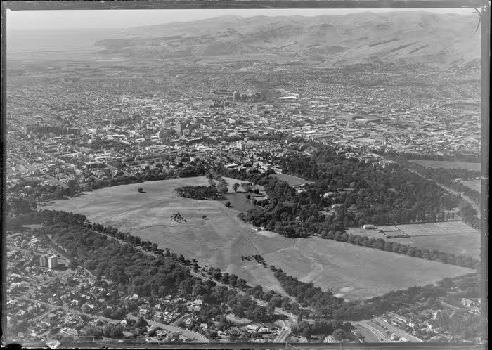 Hagley Golf Course, Christchurch, 1969