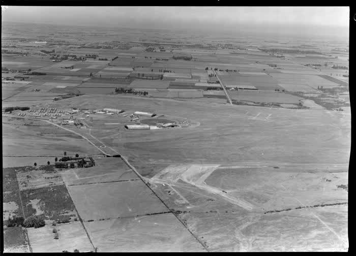 Harewood airport, Christchurch, 1949