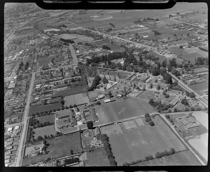 Mental hospital, Christchurch, 1947