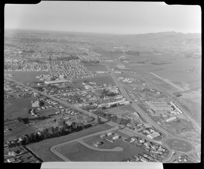 Blenheim Road, Sockburn, Christchurch City, 1962