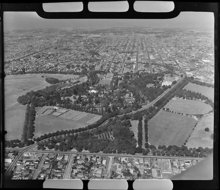 Hagley Park, Christchurch, 1950