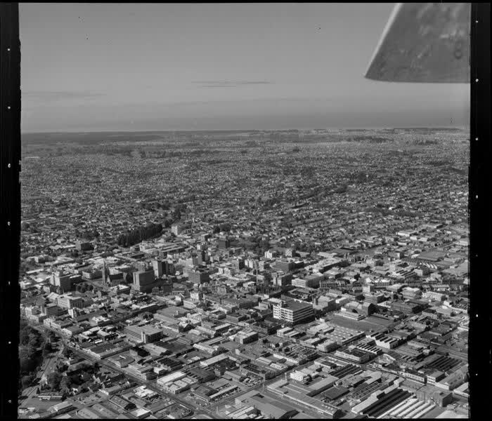 Central Christchurch, 1972