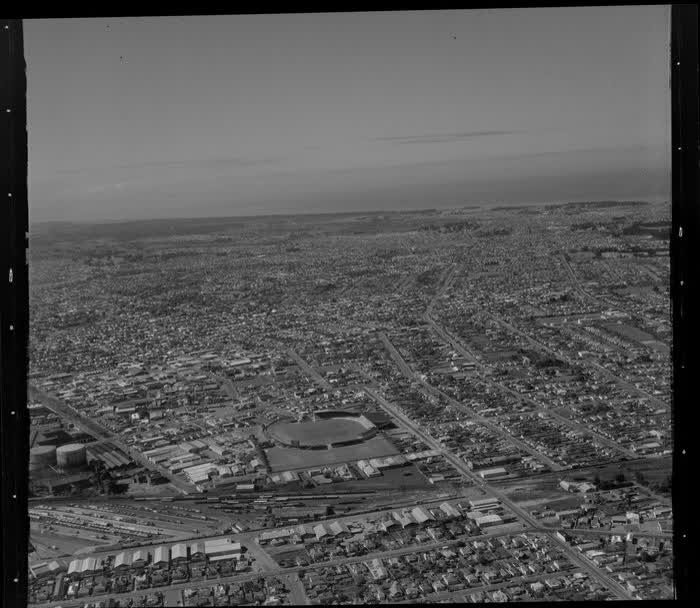Lancaster Park, Christchurch, 1972