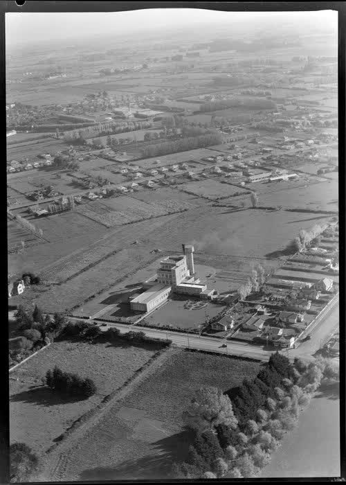 The Ovaltine factory, Papanui, Christchurch, 1950