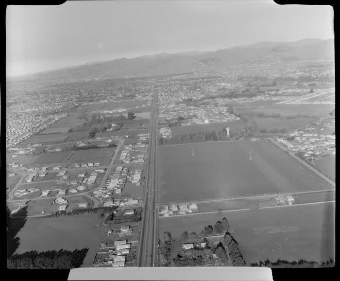 Memorial Avenue, Christchurch City, 1962