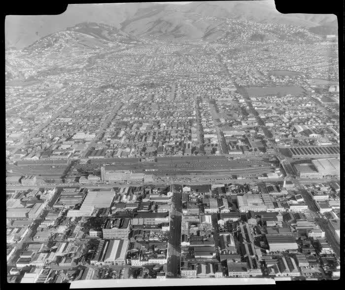 Christchurch Railway Station, 1962
