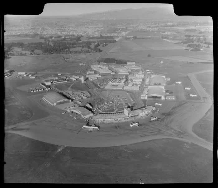 Christchurch Airport, 1962