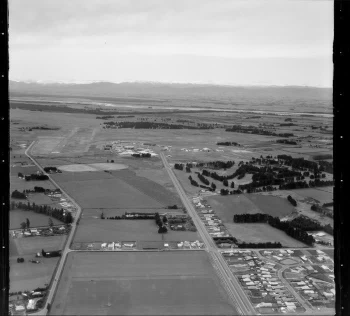Harewood Airport, Burnside, Christchurch, 1963