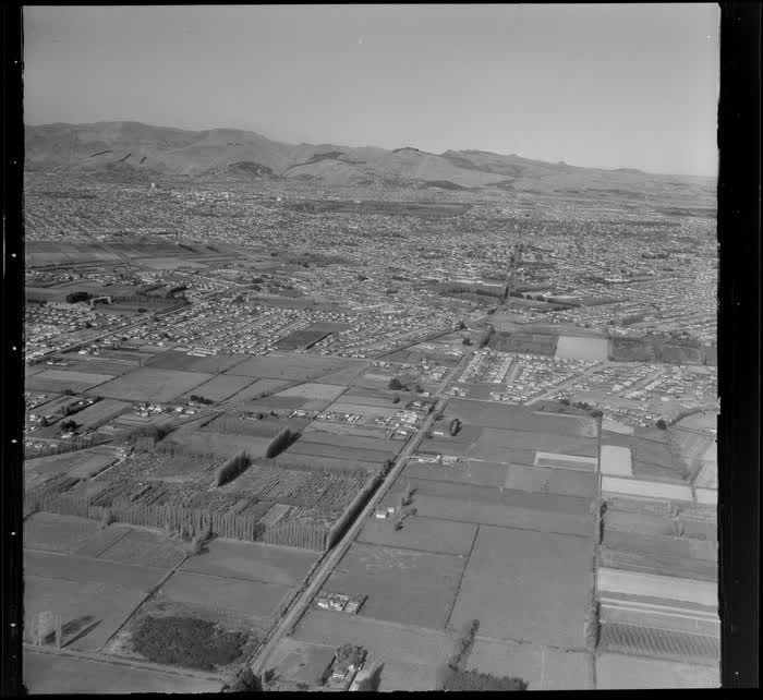Christchurch rural area, 1964
