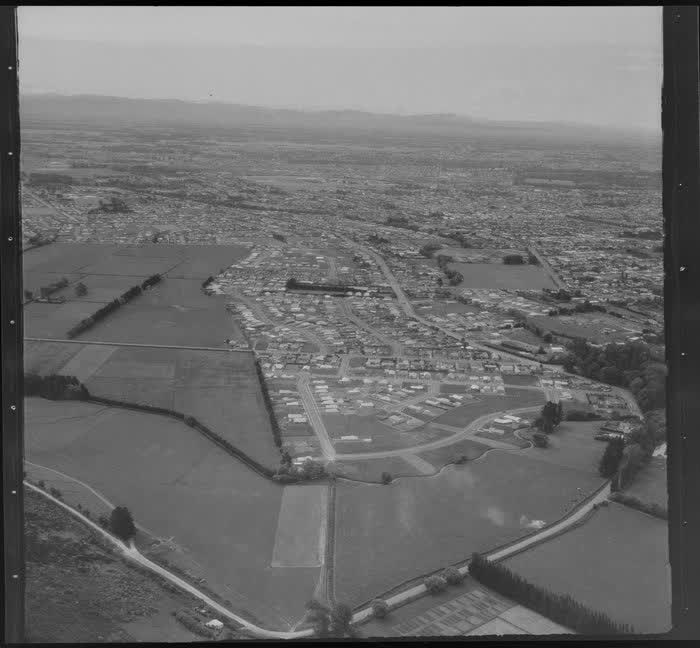 Hoon Hay, Christchurch, 1963