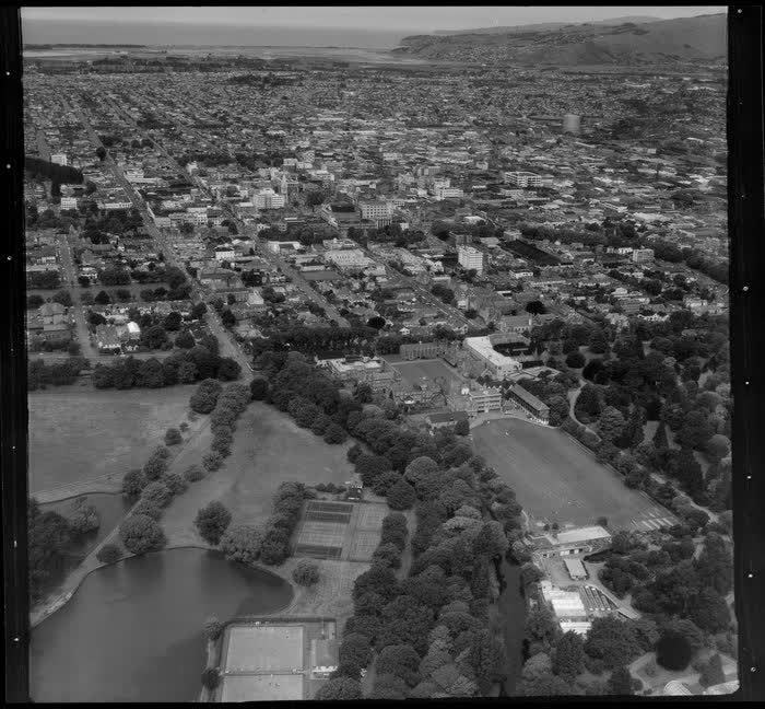 Hagley Park, Christchurch, 1963
