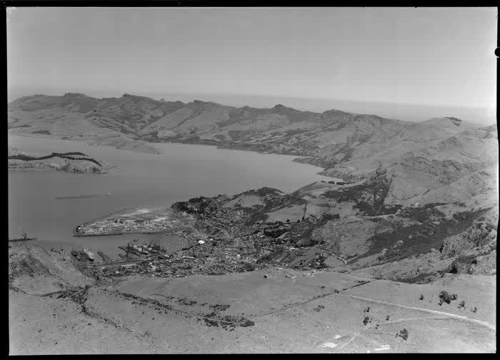 Port Hills, Christchurch, and Lyttelton, 1949