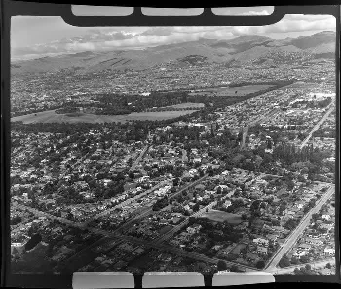 Fendalton, Christchurch, 1957