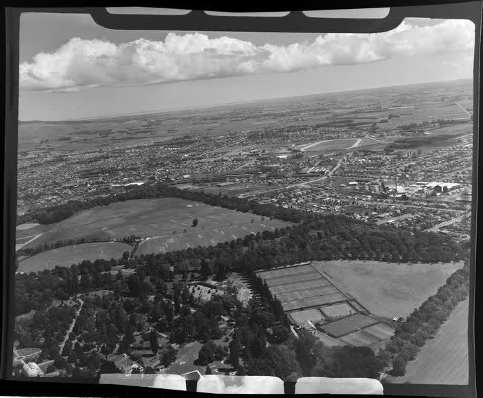 Hagley Park, Christchurch, 1957