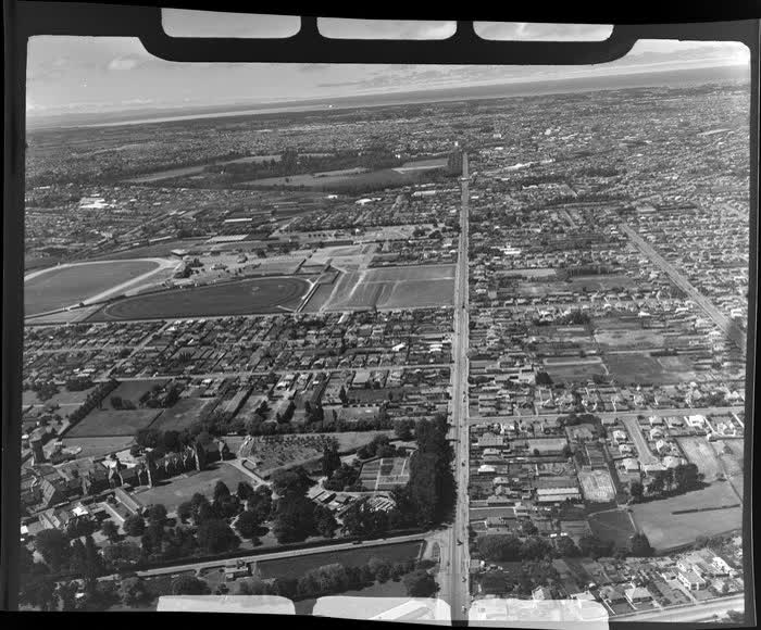 Addington Raceway, Christchurch, 1957