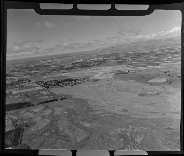 Runway, International Airport, Harewood, Christchurch, 1957