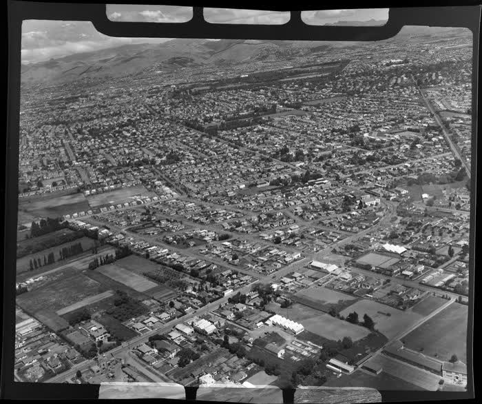Papanui, Christchurch, 1951