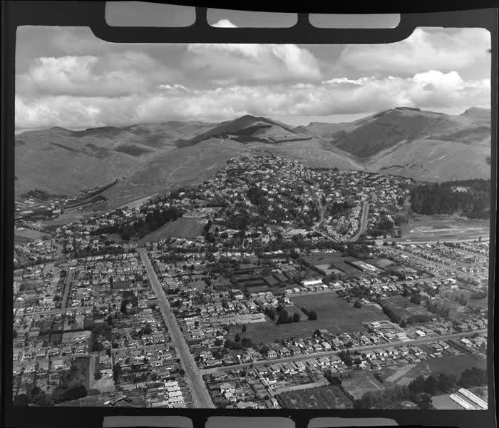 Cashmere Hills, Christchurch, 1957