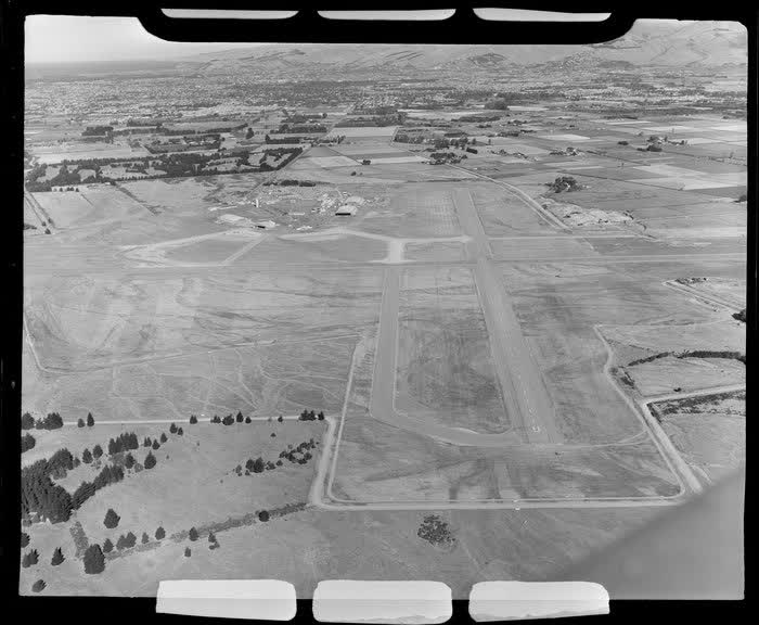 Harewood Airport, Christchurch, 1953