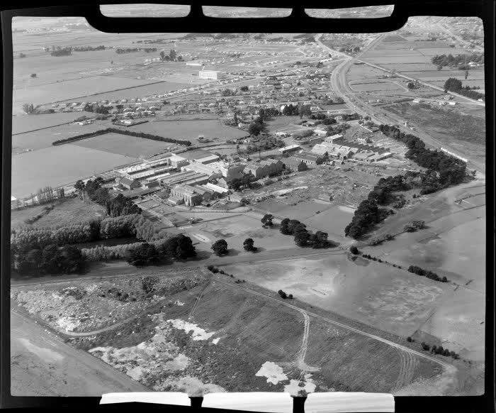 Meat Works, Hornby, Christchurch, 1955