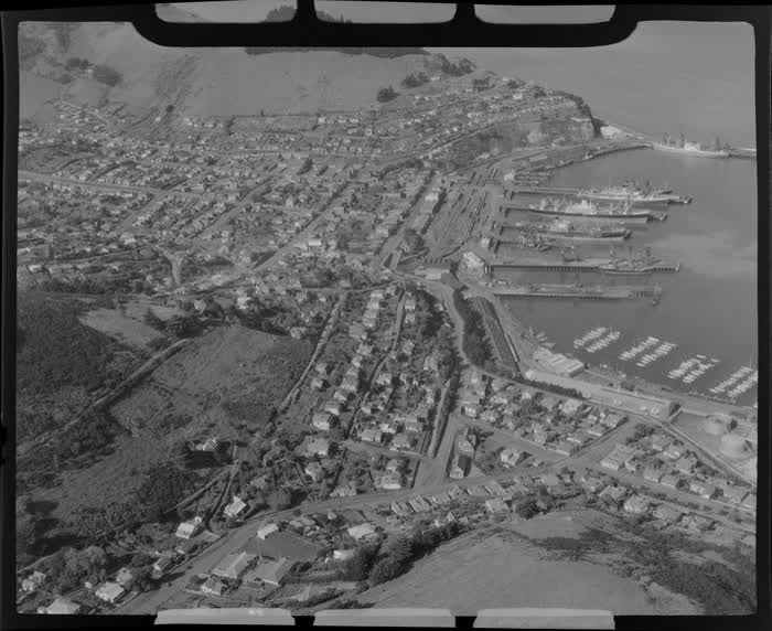 Lyttelton, Christchurch, 1955