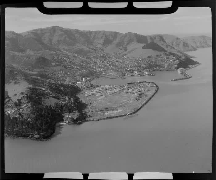 Lyttelton, Christchurch, 1955