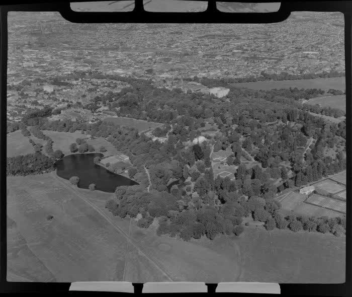 Hagley Park, Christchurch, 1955