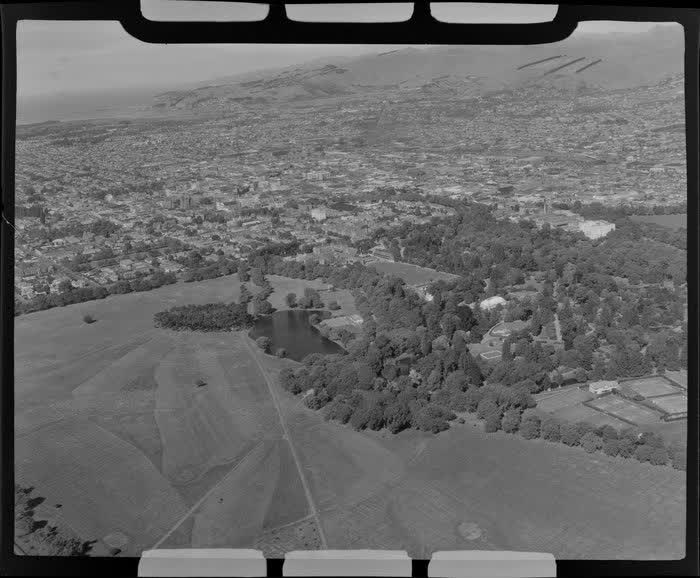 Hagley Park, Christchurch, 1955