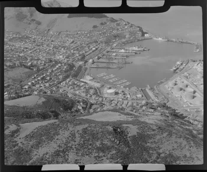 Lyttelton, Christchurch, 1955