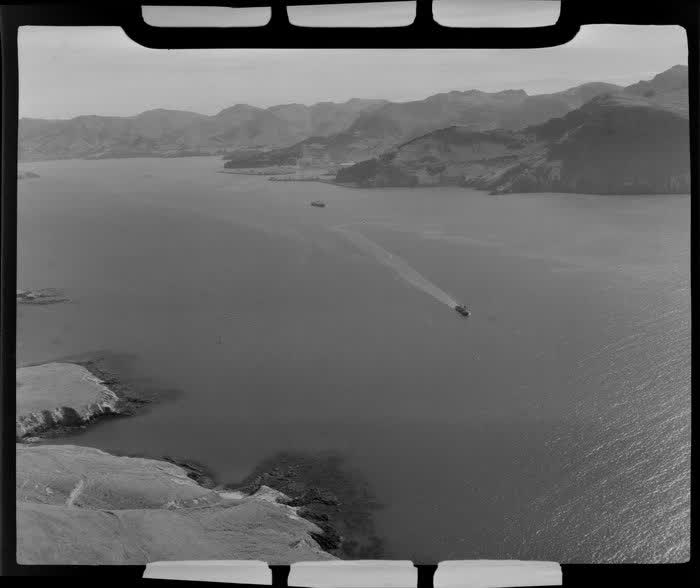 Lyttelton Harbour, Christchurch, 1955