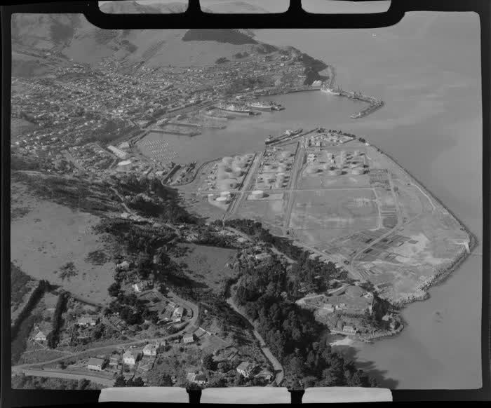 Lyttelton, Christchurch, 1955