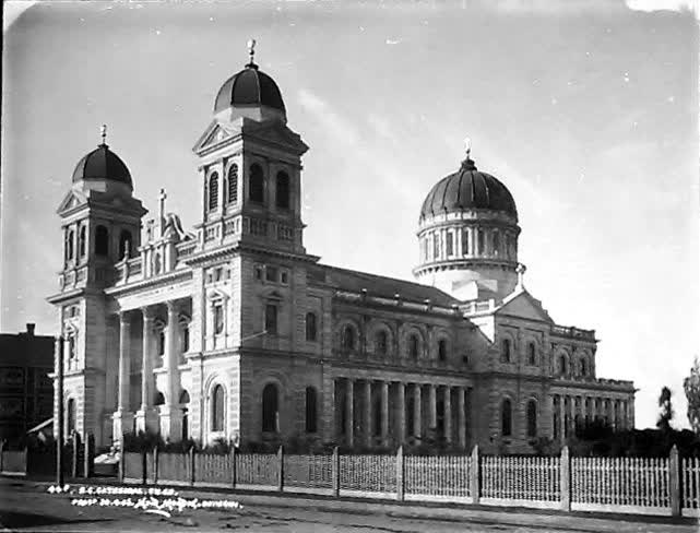 Roman Catholic Cathedral, Christchurch, 1905