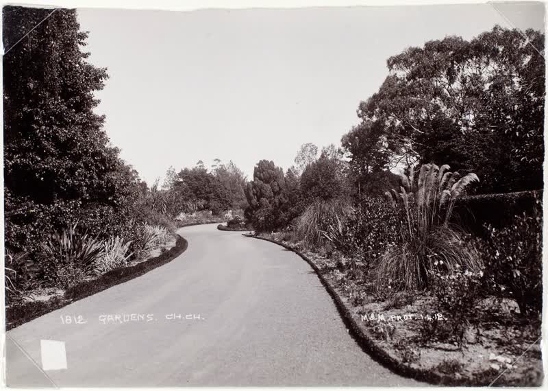 Gardens, Christchurch, 1912
