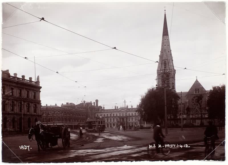 Cathedral, Christchurch, 1912