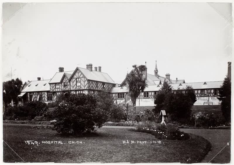 Hospital, Christchurch, 1912
