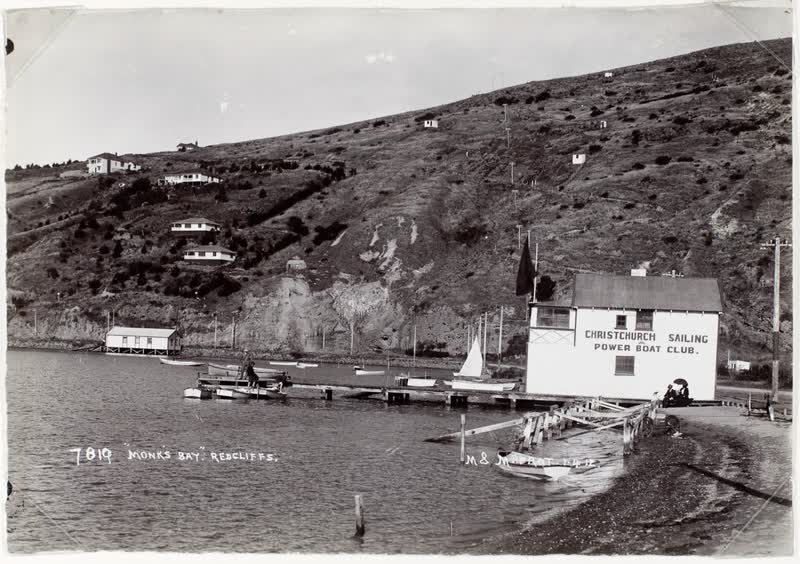 Monks Bay, Redcliffs, Christchurch, 1912